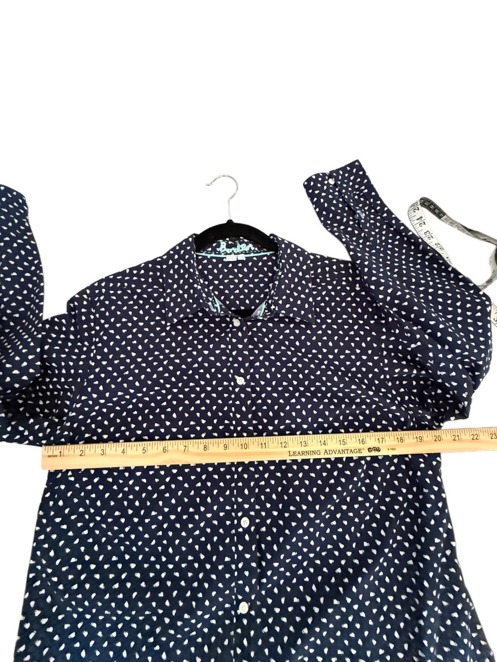Boden Teacup Novelty Print 100% Cotton Button Up Feminine Teacher Statement 12R - Picture 9 of 9